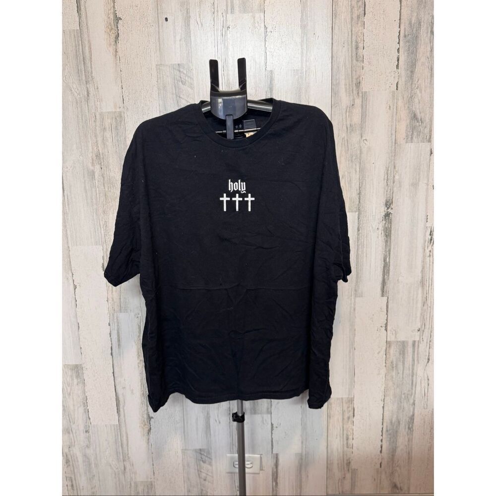 VLLA Holy Skull Psalm 23:4 Graphic Tee | Oversized Christian Streetwear T-Shirt